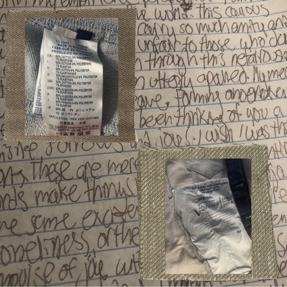 vintage diesel jean jacket - Picture 4 of 4